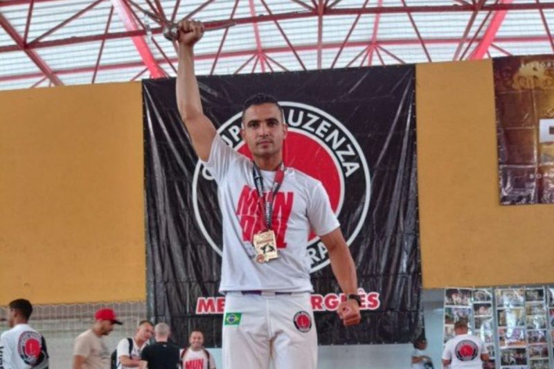 Atleta jaraguaense de capoeira vence campeonato mundial