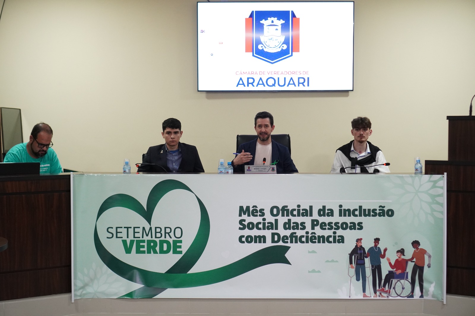 Câmara de Araquari promove sessão para inclusão de pessoas com deficiência