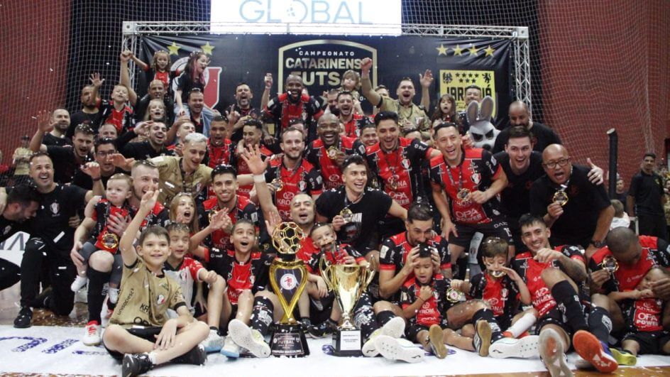 Joinville conquista título histórico no Campeonato Catarinense Série Ouro de Futsal